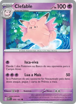 Clefable 036 151
