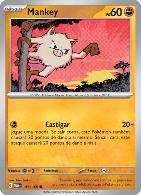 Mankey 056/165