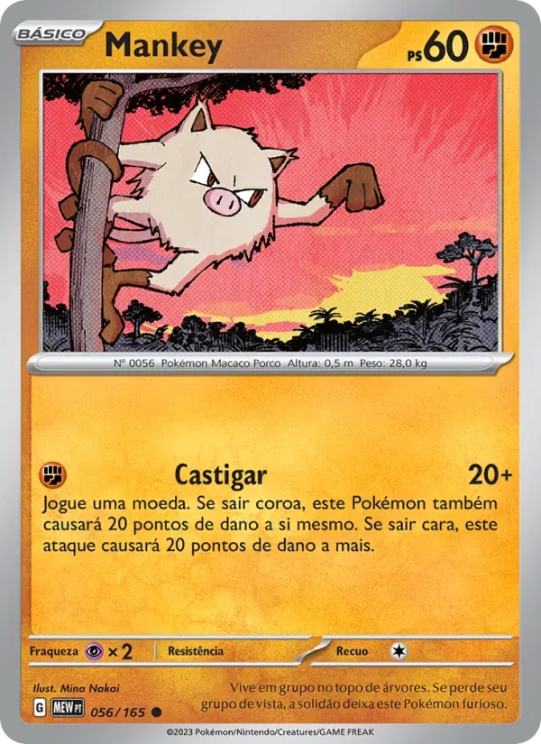 Mankey 056/165 151