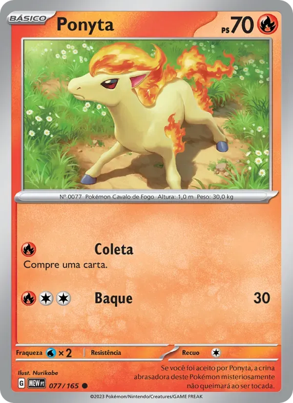 Ponyta 077/165 151