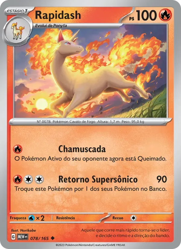 Rapidash 078/165 151