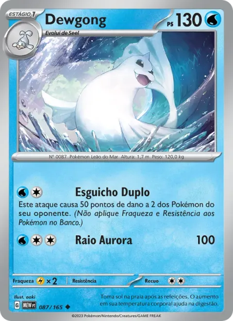 Dewgong 087/165