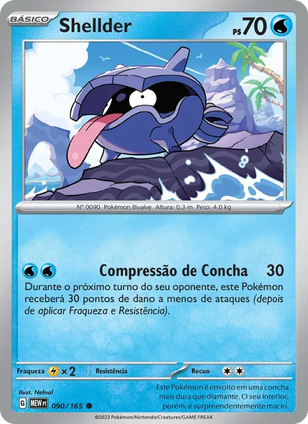 Shellder 090/165 151