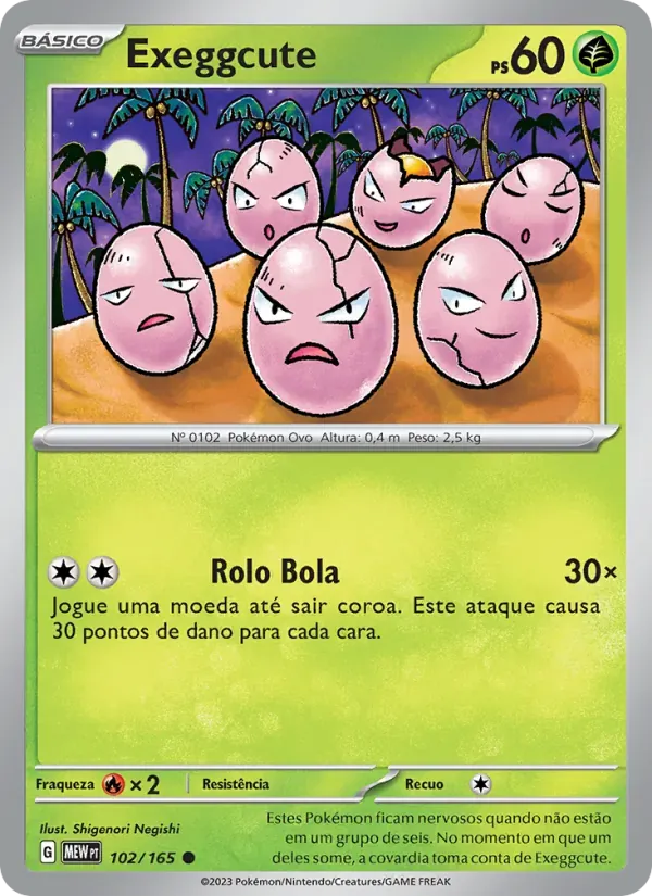 Exeggcute 102/165 151