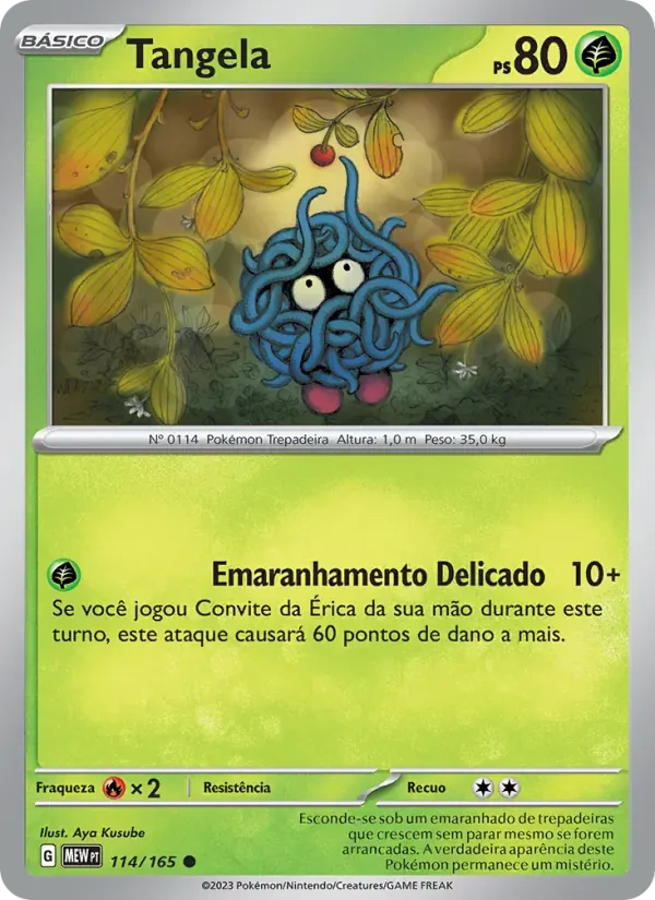 Tangela 114/165 151