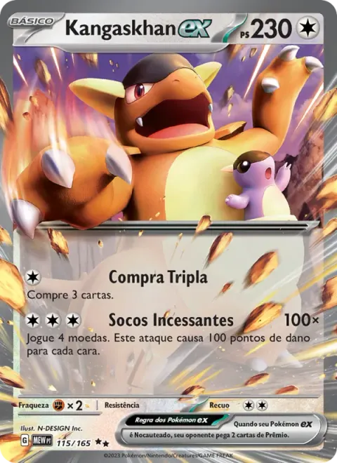 Kangaskhan ex 115/165