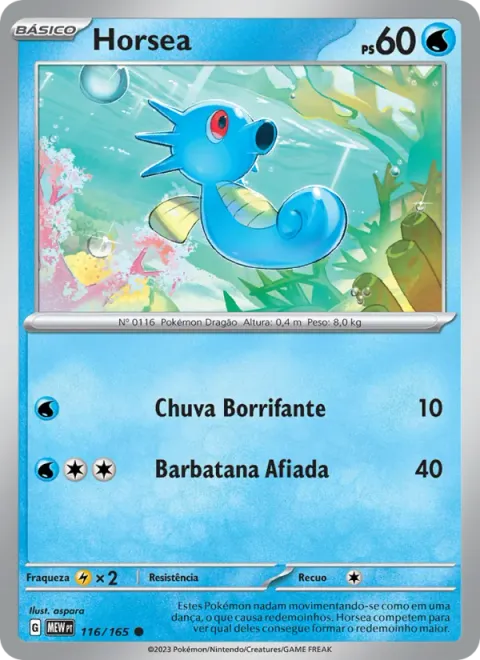 Horsea 116/165