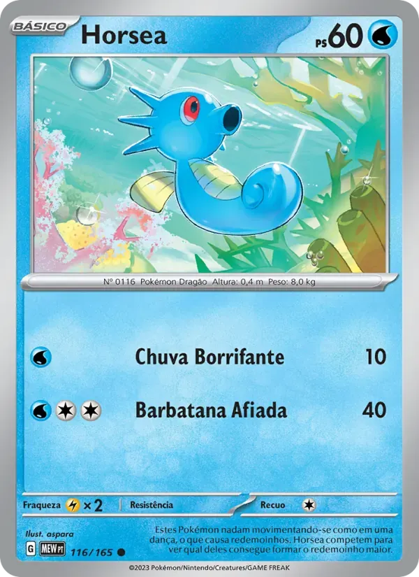 Horsea 116/165 151