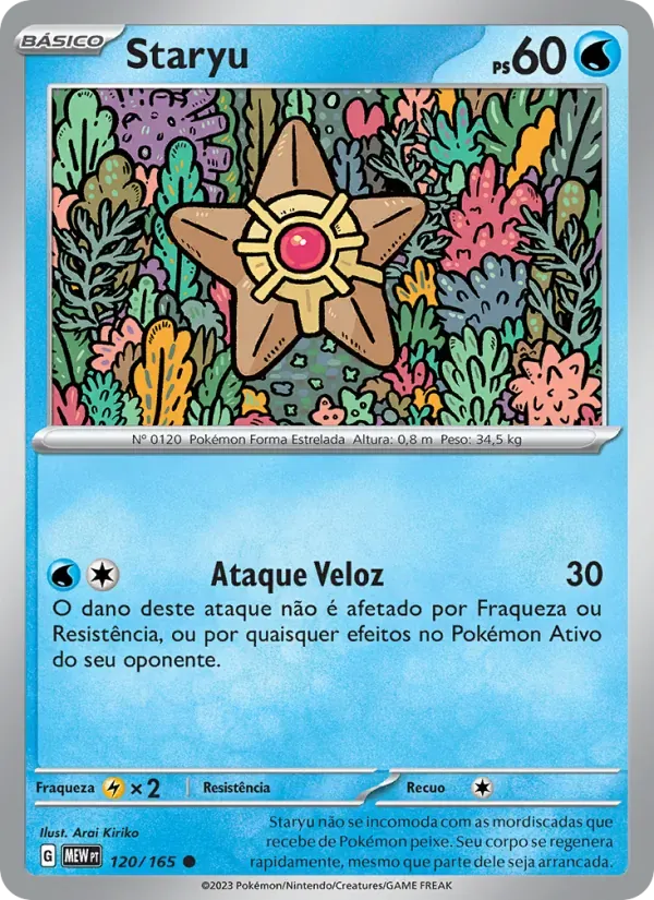 Staryu 120/165 151