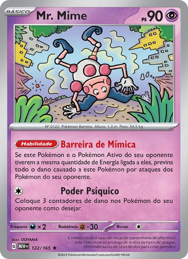 Mr. Mime 122/165 151