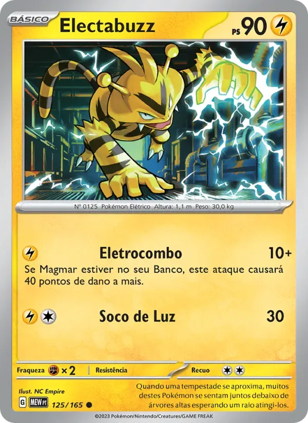 Electabuzz 125/165 151