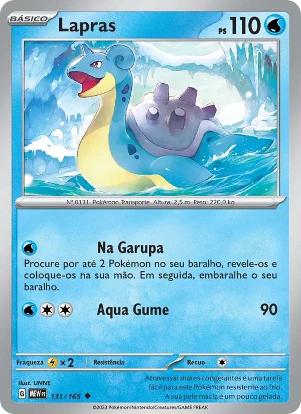 Lapras 131/165 151