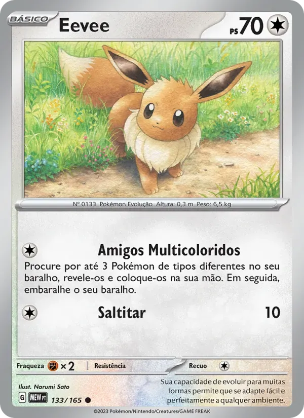 Eevee 133/165 151