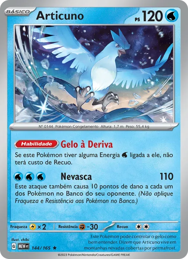 Articuno 144/165 151