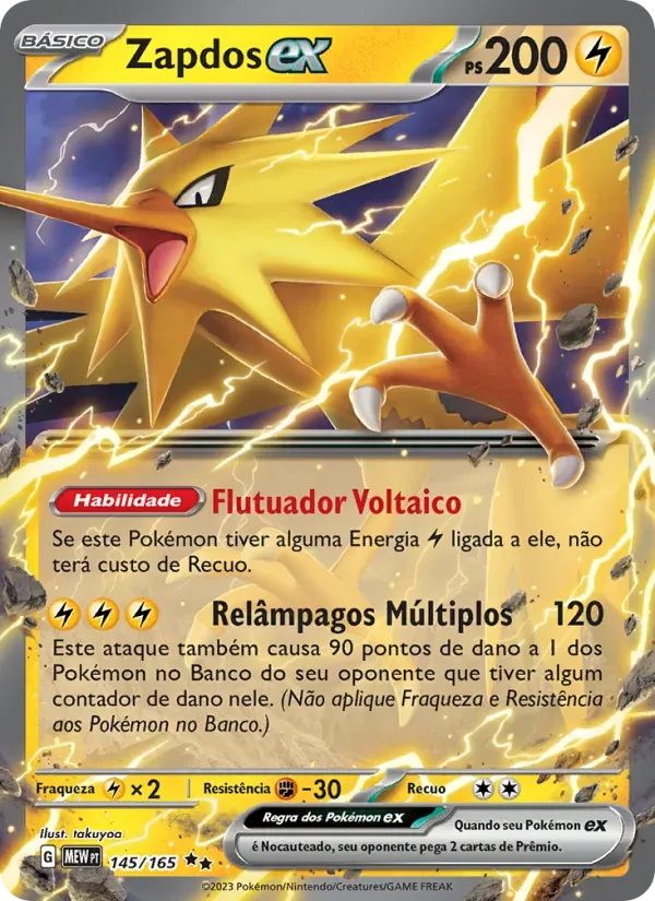 Zapdos ex 145/165 151
