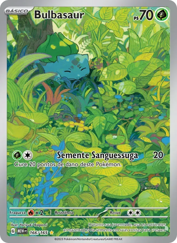 Bulbasaur 166/165 151