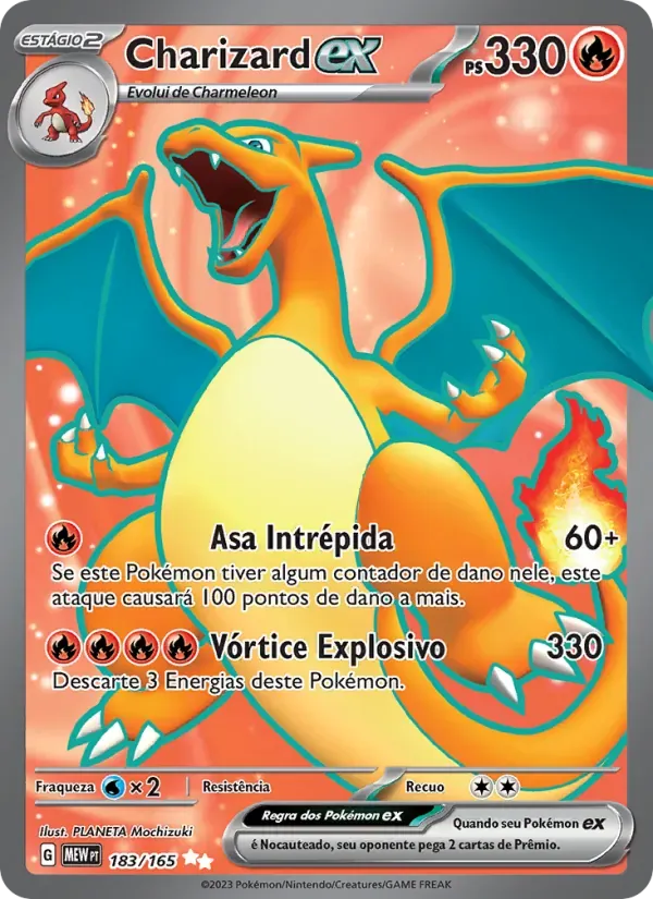 Charizard ex 183/165 151