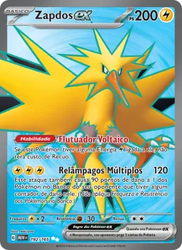Zapdos ex 192 151