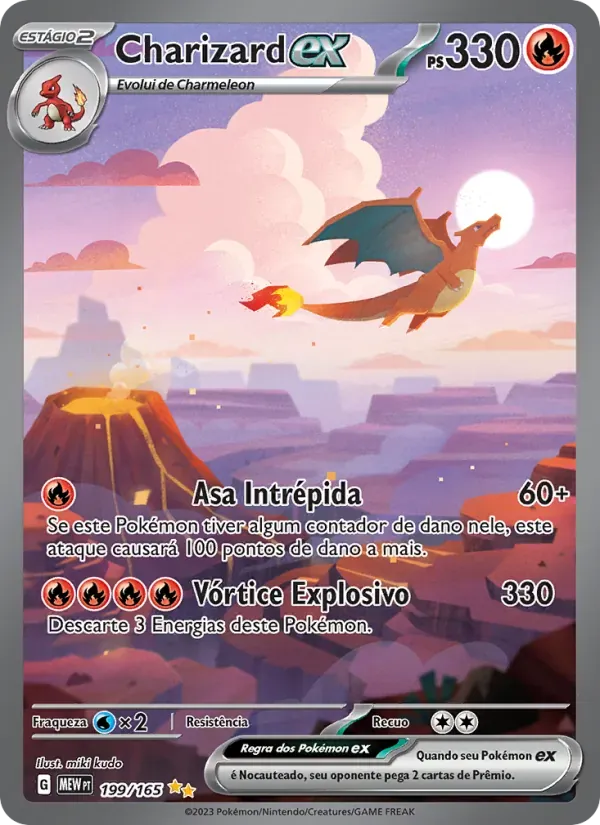 Charizard ex 199/165 151