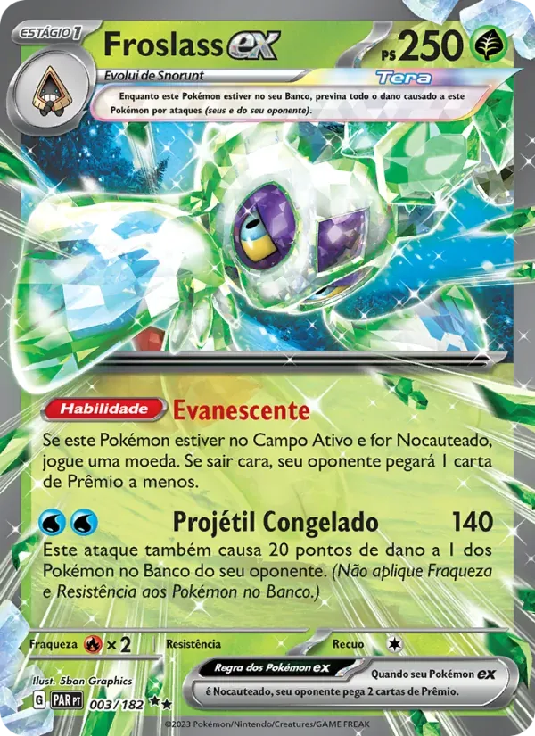 Froslass ex 003/182 Fenda Paradoxal