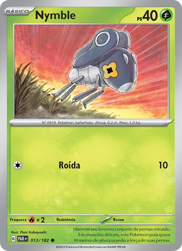 Nymble 013/182 Fenda Paradoxal