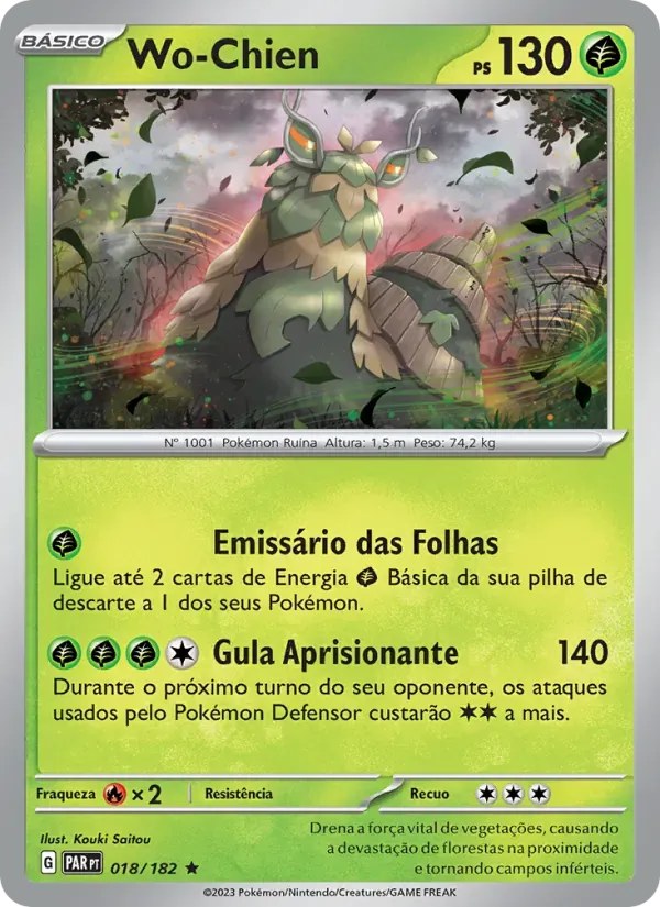 Wo-Chien 018/182 Fenda Paradoxal