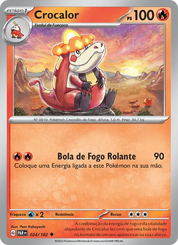 Crocalor 024/182 Fenda Paradoxal