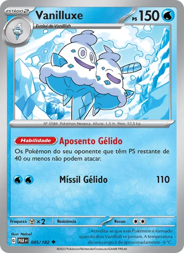 Vanilluxe 045/182 Fenda Paradoxal