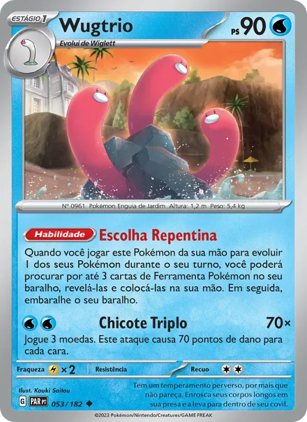 Wugtrio 053/182 Fenda Paradoxal