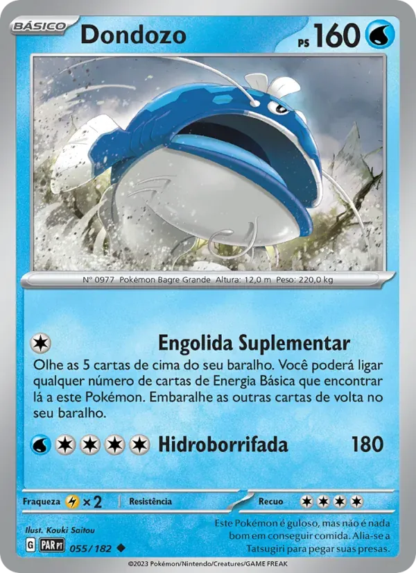 Dondozo 055/182 Fenda Paradoxal