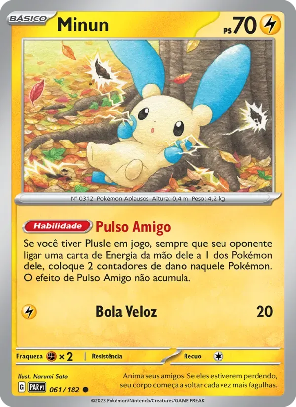 Minun 061/182 Fenda Paradoxal