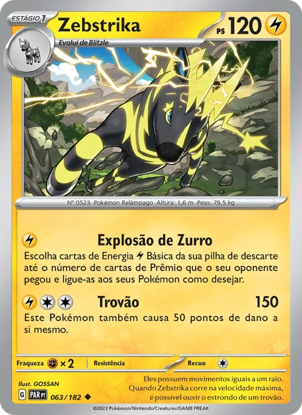 Zebstrika 063/182 Fenda Paradoxal