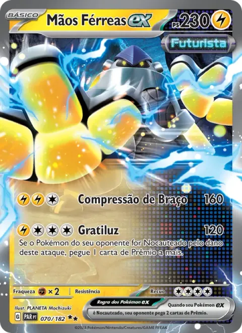 Mãos Férreas ex 070/182
