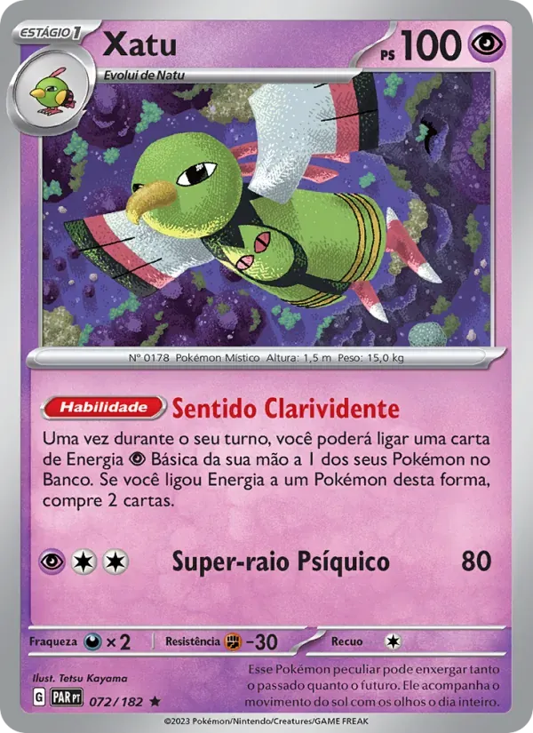 Xatu 072/182 Fenda Paradoxal
