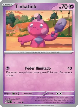 Tinkatink 083 Fenda Paradoxal