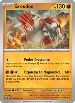 Groudon 093 Fenda Paradoxal