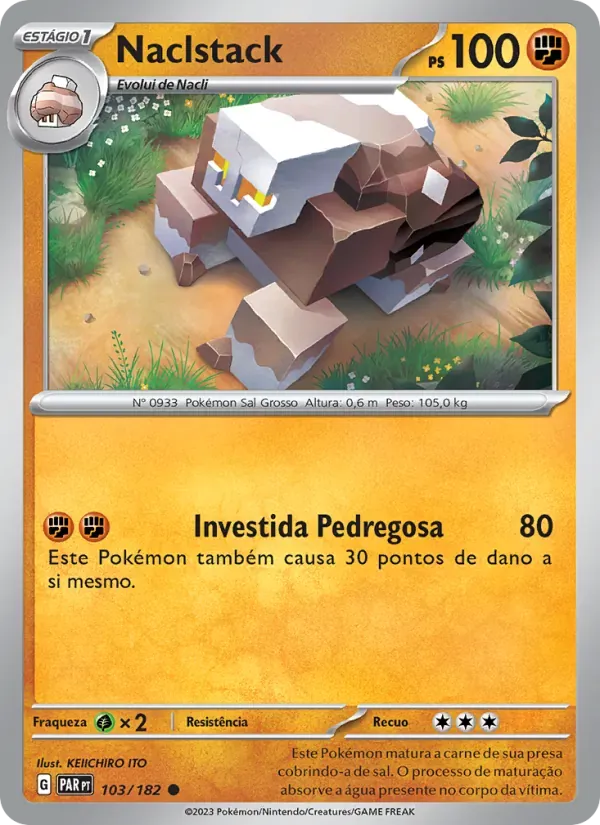 Naclstack 103/182 Fenda Paradoxal