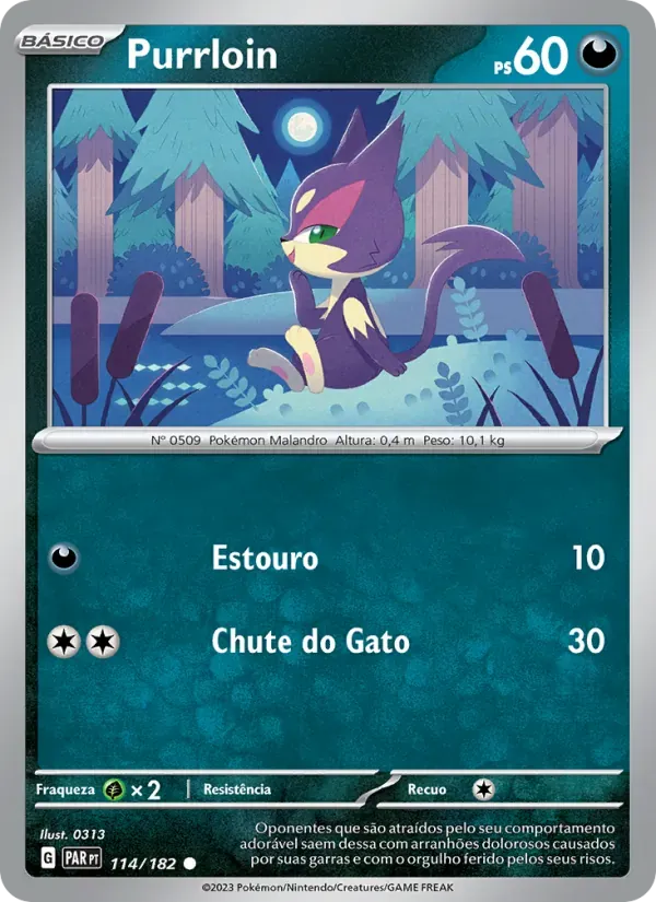Purrloin 114/182 Fenda Paradoxal