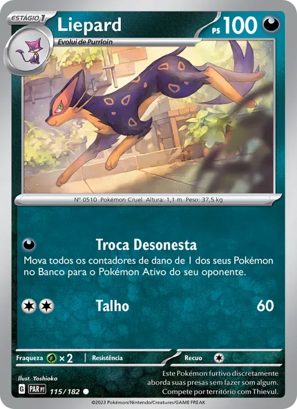 Liepard 115/182 Fenda Paradoxal