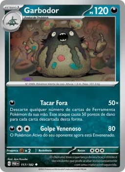 Garbodor 117 Fenda Paradoxal
