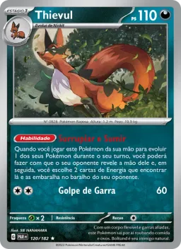 Thievul 120 Fenda Paradoxal