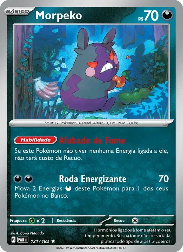 Morpeko 121/182 Fenda Paradoxal