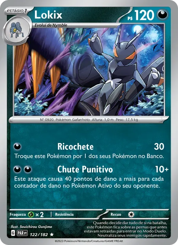 Lokix 122/182 Fenda Paradoxal