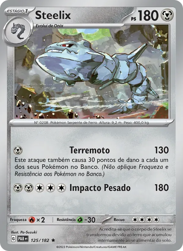 Steelix 125/182 Fenda Paradoxal