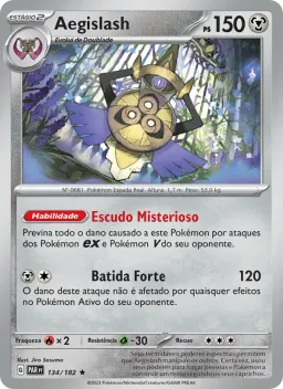 Aegislash 134 Fenda Paradoxal