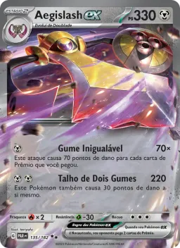 Aegislash ex 135 Fenda Paradoxal