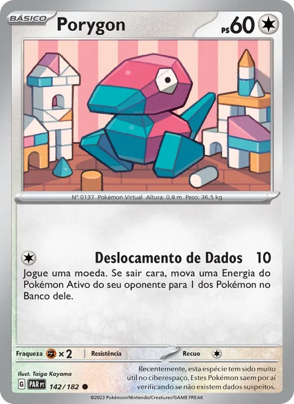 Porygon 142/182 Fenda Paradoxal