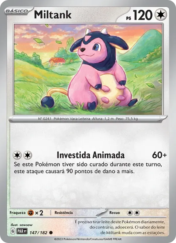 Miltank 147/182 Fenda Paradoxal