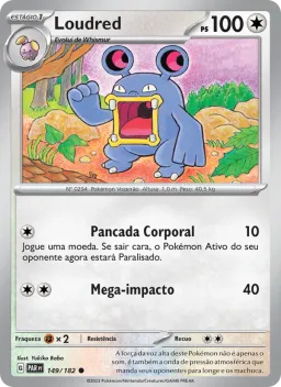 Loudred 149 Fenda Paradoxal