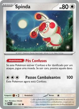 Spinda 151 Fenda Paradoxal